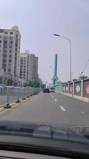 天津滨海新区第二大街街景 #城市风景一角