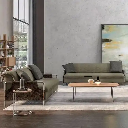 楷模高颜值沙发春天野在家