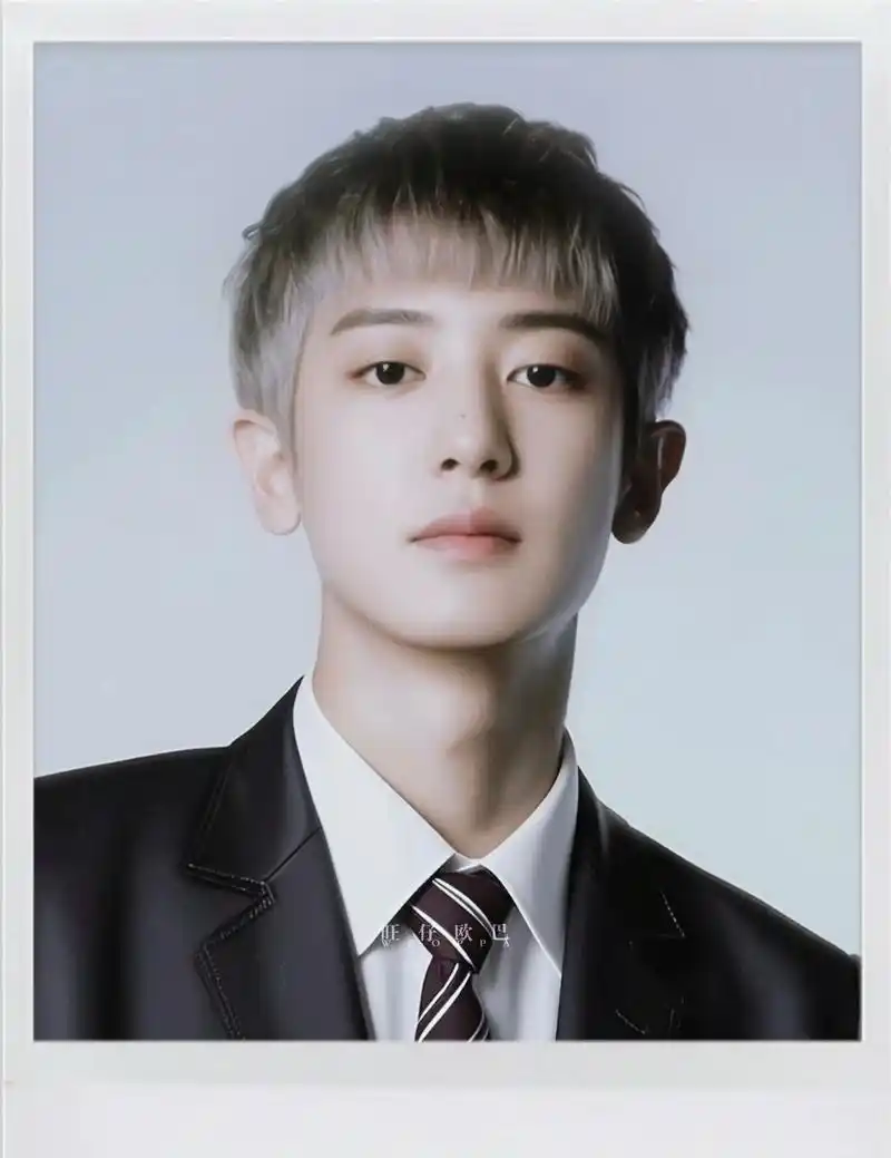 一张伟大的脸背后是一张圆润的脸🤣 #朴灿烈 #证件照