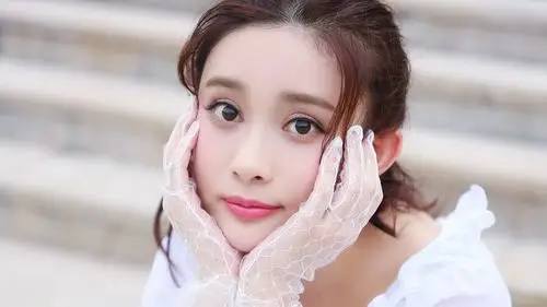 青春大眼美女仙气十足写真