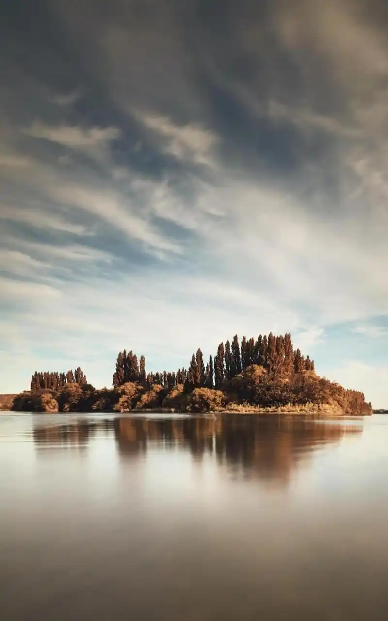 优美的自然湖泊风光,锁屏图片,高清手机壁纸,风景-回车桌面