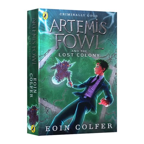 英文原版 artemis fowl and the lost colony 阿特米斯奇幻历险5 恶魔