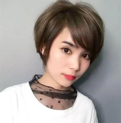 清新减龄女生短发图片 款款时尚越剪越上瘾_发型造型_宝妈时尚生活网