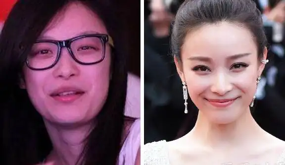 明星卸妆后的真实面容,你也可以当明星