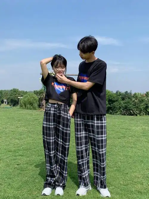 150cm175cm情侣夏季休闲穿搭分享