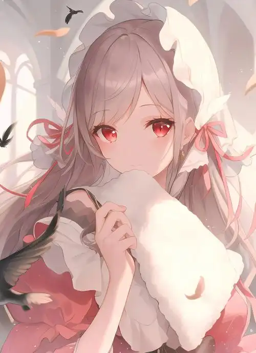 粉色少女心#少女写真#少女心炸裂#粉色系#神仙壁纸#可爱的二次元少女