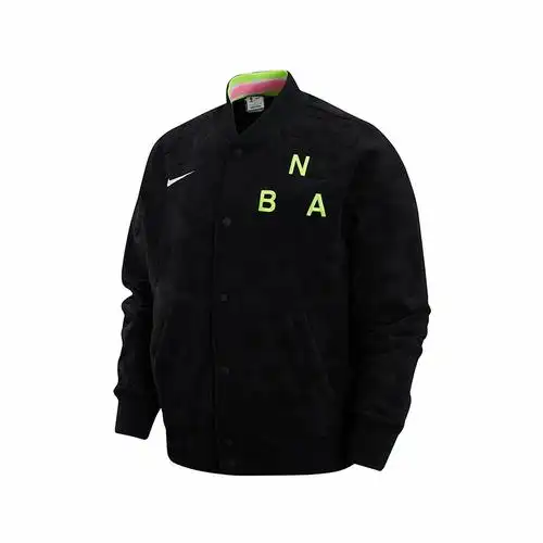 nike 舒适单排扣高领长袖夹克外套 男款 黑色 dr9075-010