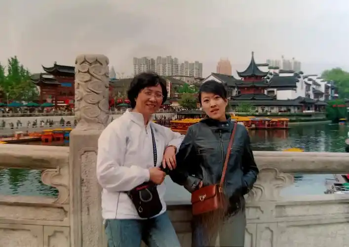 翻拍老照片～2006娘俩游江浙