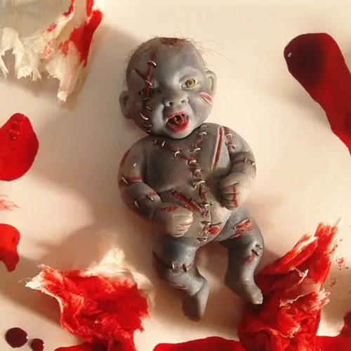 鬼娃娃血腥暴力僵尸公仔贞子娃娃恐怖吓人恶搞愚人节创意礼物