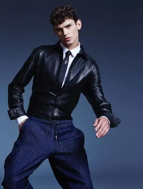 潮男的冬装-arthur gosse #时尚# #男模# #欧美# #型男