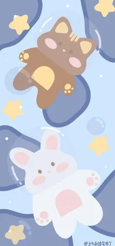 可爱手绘主题手机壁纸