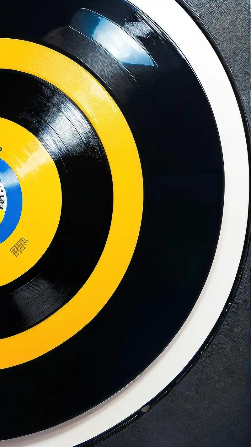 复古风黑胶唱片壁纸90回到旧时光 穿越回那些金曲流行的岁月,每一张