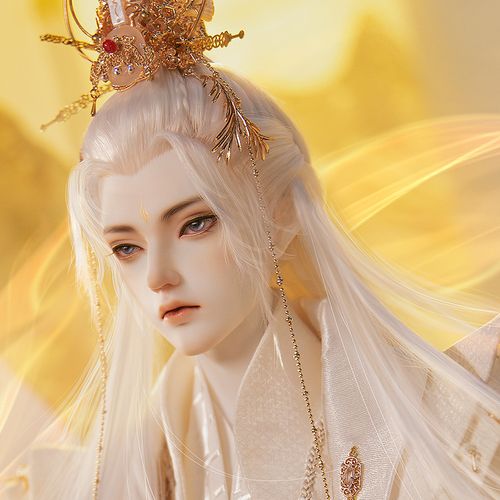 bjdsd展示不单素头龙魂东君3男娃娃bjd