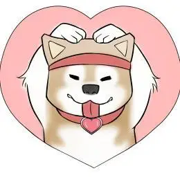 插图狗狗表情包可爱比心