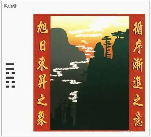 白话讲易经,第五十三卦,风山渐卦,做事需脚踏实地,循序渐进