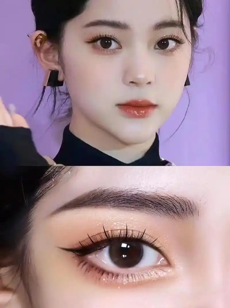 明星眼妆教程.nana千金仿妆#好看的眼妆怎么画 #时尚美妆 - 抖音
