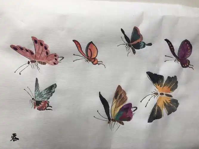 杨秀华国画网络课堂第十节《写意蝴蝶的画法》