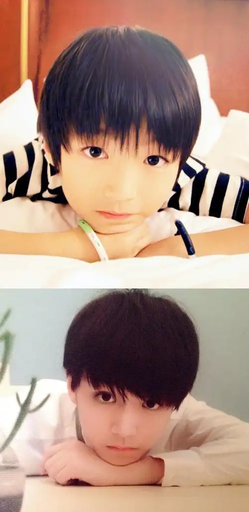 那些等比例长大的明星们#王俊凯成长向对比🈶养成系一切有迹可循