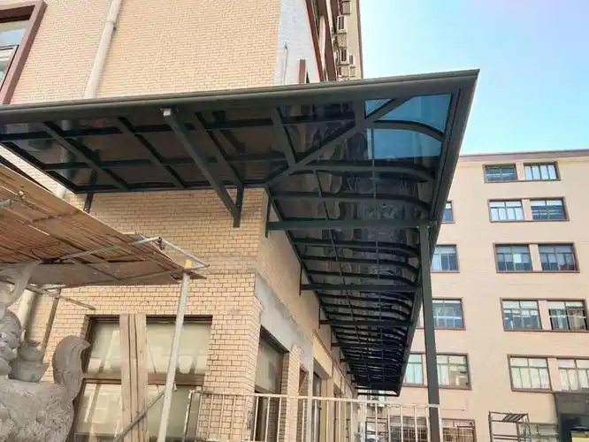 阳台雨棚 窗台雨棚 铝合金雨棚 r型,l型