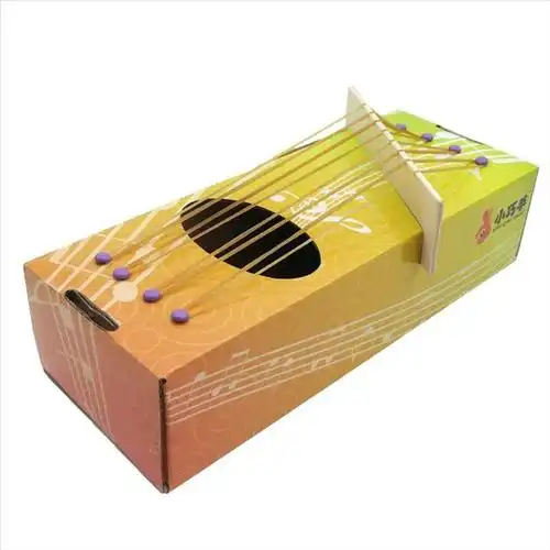 七弦琴科学小制作小发明小学生幼儿园diy儿童手工乐器材料女优惠券