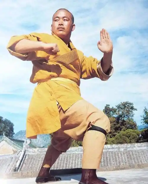 30多年前的少林寺释永信练功照图7展现的才是真正的少林武僧