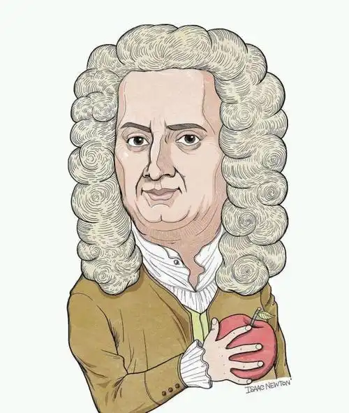 伟大物理学家牛顿.