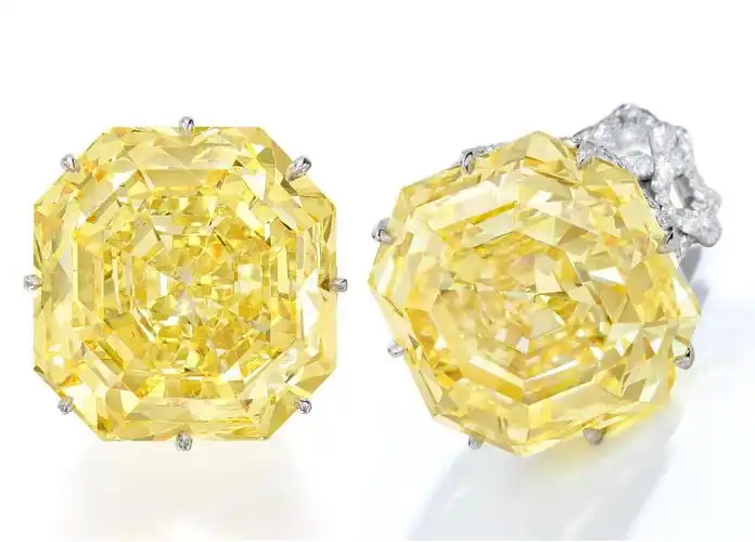 苏富比sothebys纽约珠宝春拍7311ct鲜彩黄钻石