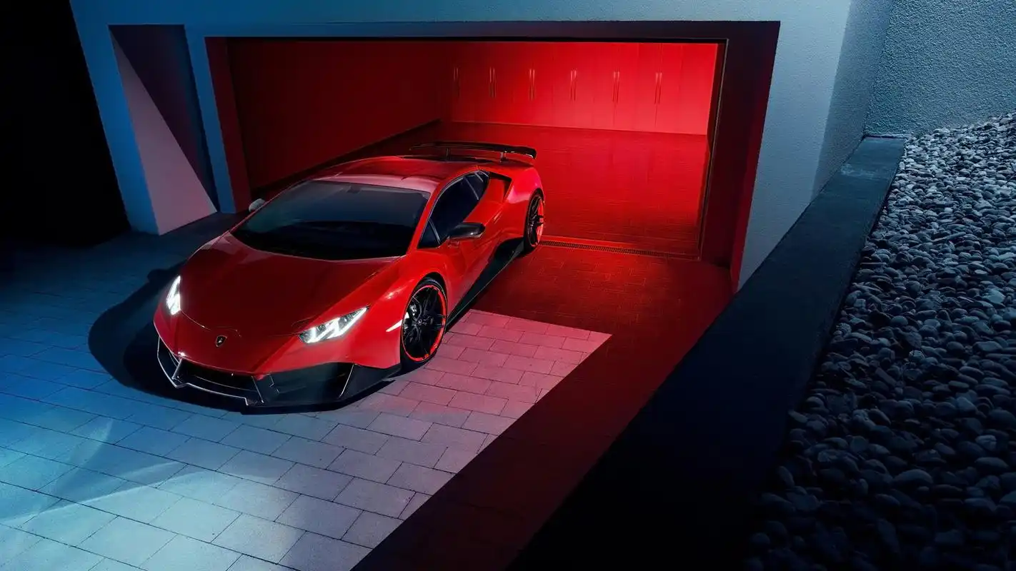 奢华酷炫红色兰博基尼桌面壁纸下载高清大图预览1920x1080_汽车壁纸