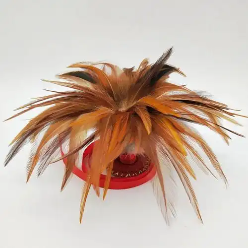 儿时记忆纯手工毽子鸡毛毽键子学生儿童比赛用羽毛健身玩具单层本色