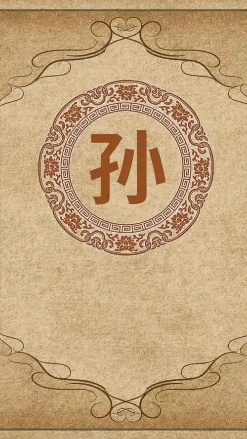 书法百家姓,孙姓有你认识的名人历史人物吗