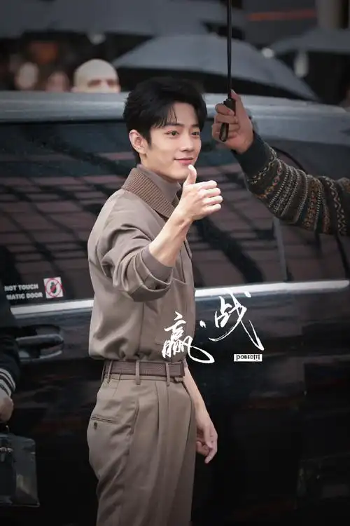 肖战米兰时装周##肖战排面