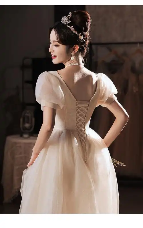 1成人礼服女成人礼小礼服女高中生1成年礼女生正式场合少女礼服裙质感