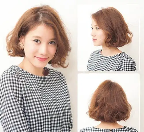短发烫卷发图片大全 灵动短卷发修颜还有范
