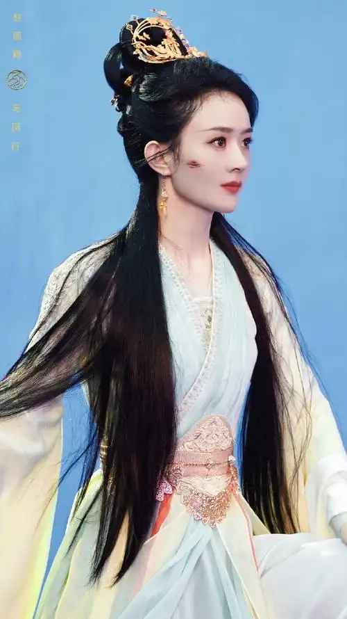 赵丽颖设计的花钿##赵丽颖