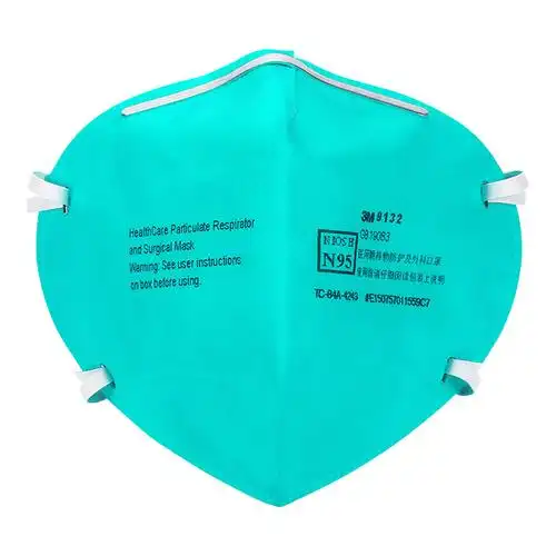 3m口罩9132 n95 头戴式 独立包装 kn95防尘防颗粒防雾霾医用口罩