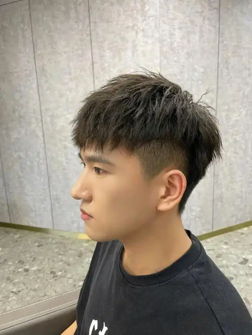 男生烫发 摩根烫 男生气垫烫 #男生发型  #北京理发店  #男士摩根烫