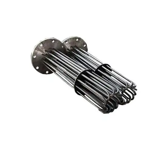 电热管加热管棒发热管带法兰30kw电锅炉蒸汽发生器配件非标