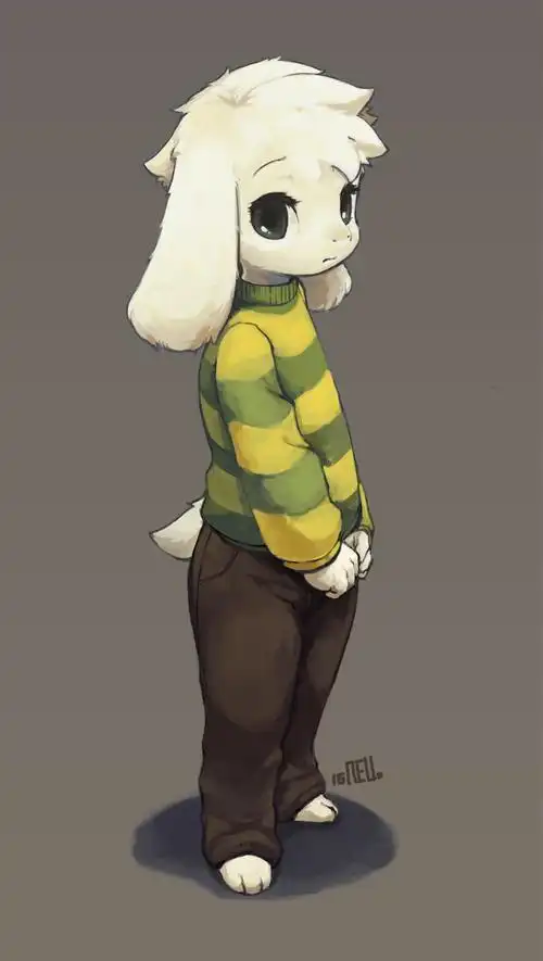 undertale传说之下精美人物图包asriel篇