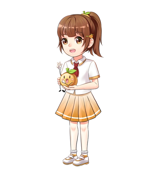 小橙-自家ip人物形象设计