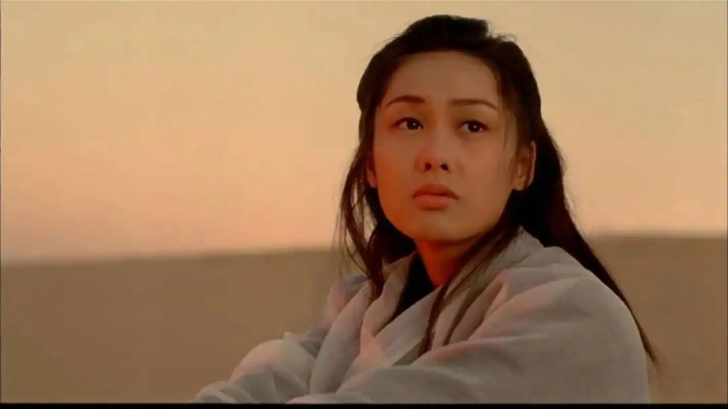 朱茵眨眼. 朱茵演了一辈子戏,就一个角色能被人记住-紫霞仙子.