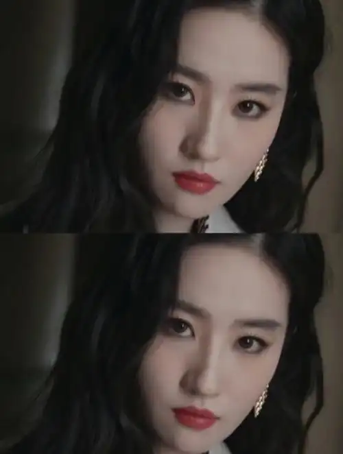 刘亦菲淡妆天花板##刘亦菲新中式国风眼妆