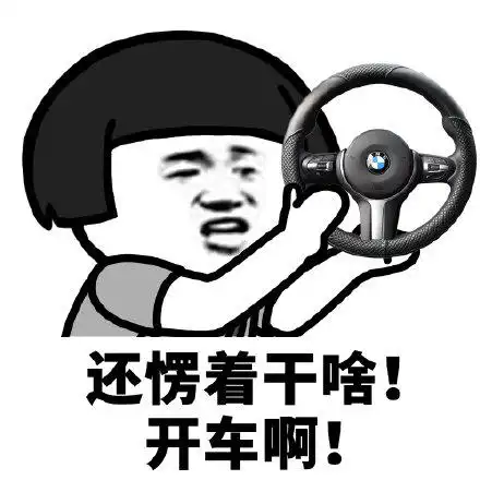 开车啊 - 斗图表情包 - 爱逗图