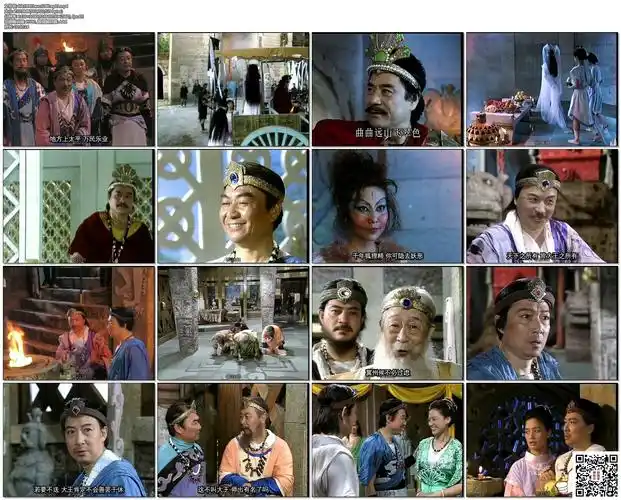 中国内地1990封神榜蓝天野傅艺伟36集国语硬中字mp4每集约700mweb1080
