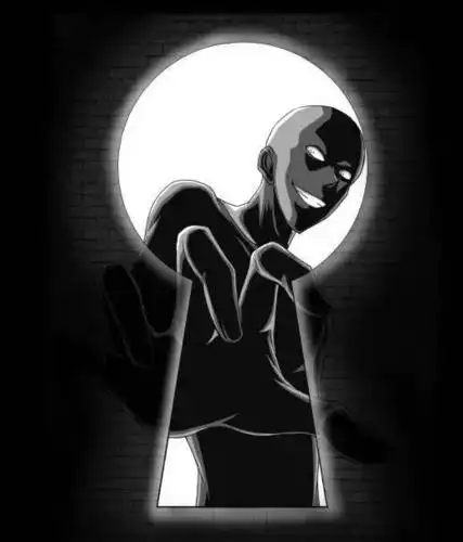 十名黑衣人手持武器现身