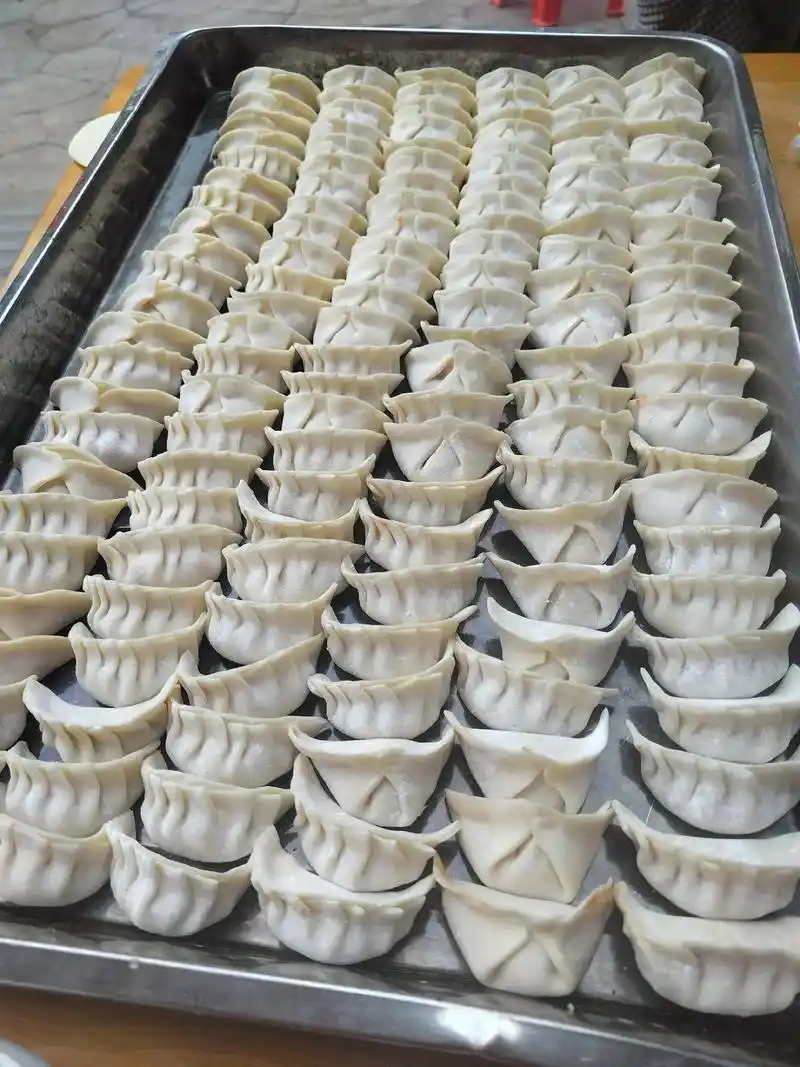 手工水饺 #生活日常记录  - 抖音