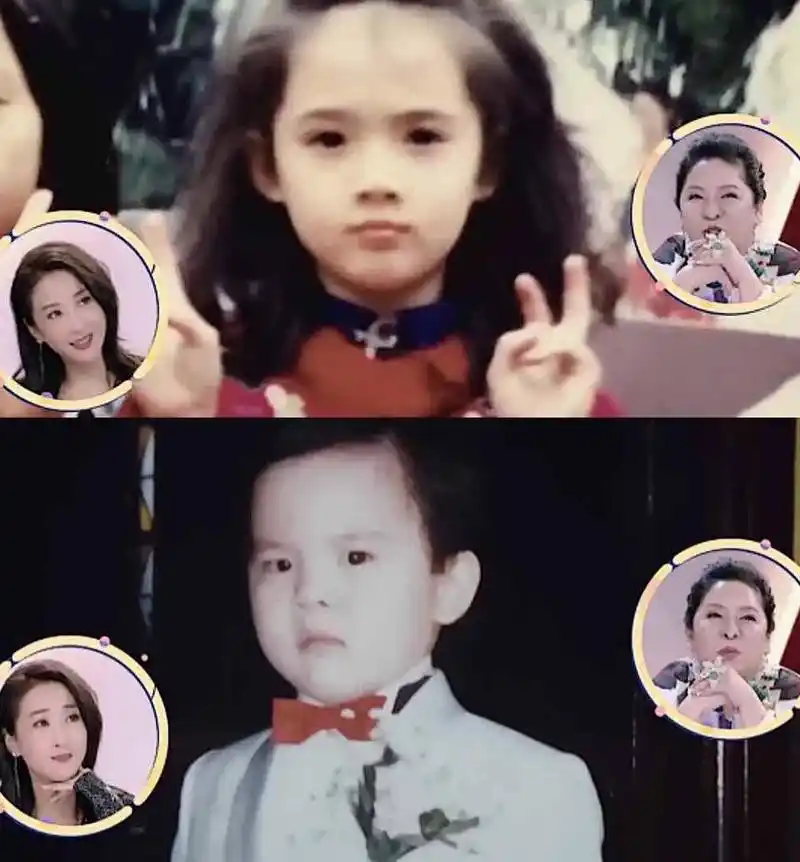 ps～～郭碧婷和向佐小时候都好可爱啊啊啊!