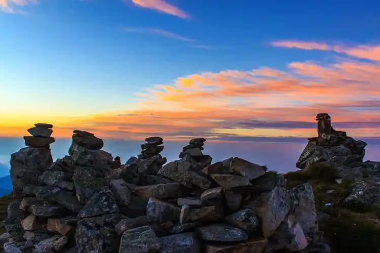 秦岭最高峰,太白山.