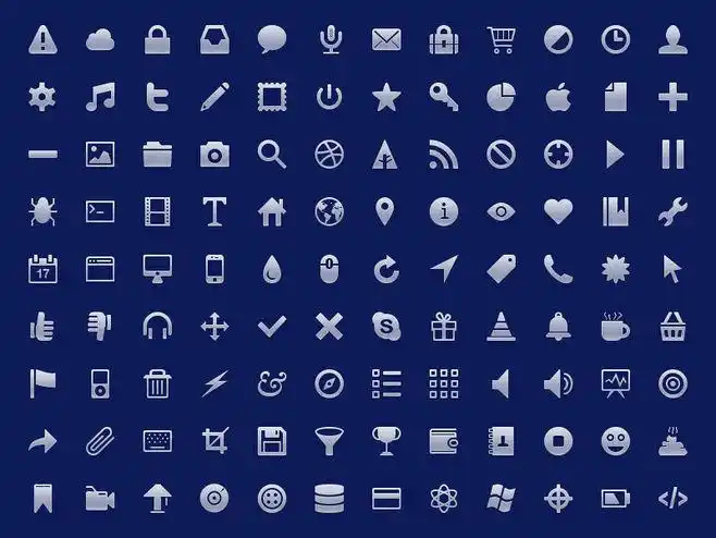 常见图标设计素材