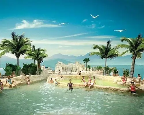 写美篇   庐山西海温泉度假村设计建造了浓郁泰国风情的泰皇宫水疗馆