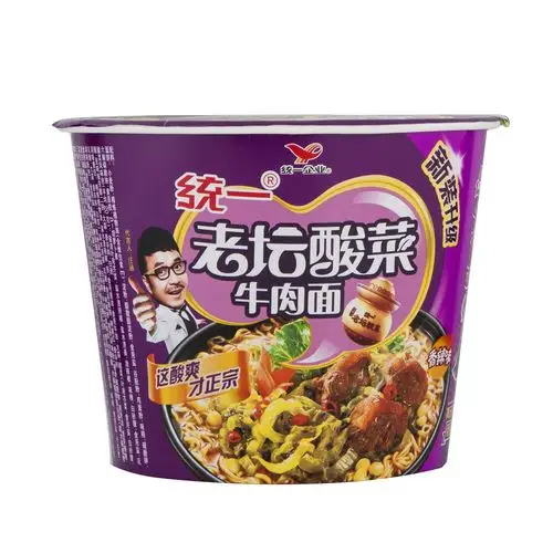 深夜食堂 统一老坛酸菜牛肉面12桶